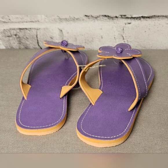 Purple Flower Sandals - Picture 4 of 8